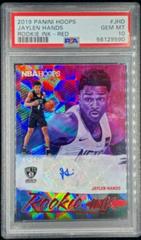 Jaylen Hands [Red] #JHD Basketball Cards 2019 Panini Hoops Rookie Ink Autographs Prices