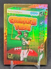Aaron Rodgers [Galactic] #CT-7 Football Cards 2023 Panini Donruss Crunch Time Prices
