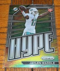 Jaylen Waddle [Silver] #H-7 Football Cards 2022 Panini Prizm Hype Prices