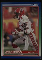 Deion Sanders [100 Hottest] Football Cards 1990 Panini Score 100 Hottest Prices