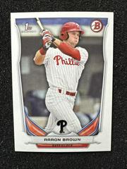 Aaron Brown #DP83 Baseball Cards 2014 Bowman Draft Picks Prices
