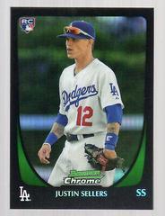 Justin Sellers #109 Baseball Cards 2011 Bowman Chrome Draft Prices