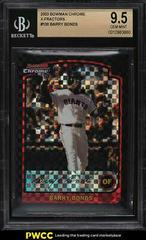 Barry Bonds [Xfractor] Baseball Cards 2003 Bowman Chrome Prices