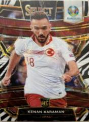 Kenan Karaman [Zebra Prizm] #65 Soccer Cards 2020 Panini Select UEFA Euro Prices