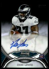 Dion Lewis [Black Refractor] #BSADL Football Cards 2011 Bowman Sterling Autograph Prices