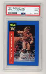 Ultimate Warrior #114 Wrestling Cards 1991 Classic WWF Prices