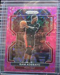 Bam Adebayo [Fast Break Pink Prizm] Basketball Cards 2021 Panini Prizm Prices