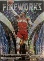Russell Westbrook [Fast Break] Basketball Cards 2021 Panini Prizm Fireworks Prices