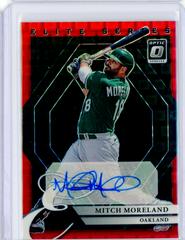 Mitch Moreland [Pandora Red] #ESS-MM Baseball Cards 2022 Panini Donruss Optic Elite Series Signatures Prices
