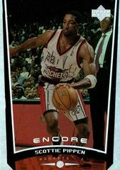 Scottie Pippen Basketball Cards 1998 Upper Deck Encore Prices