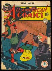 All-American Comics #39 (1942) Comic Books All-American Comics Prices