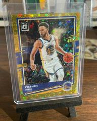 Stephen Curry [Gold] #17 Basketball Cards 2020 Panini Donruss Optic Prices