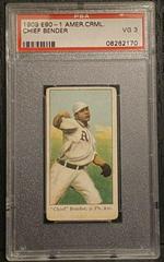 Chief Bender Baseball Cards 1909 E90-1 American Caramel Prices