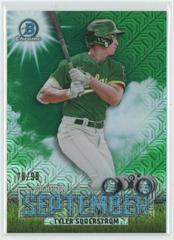 Tyler Soderstrom [Mega Box Mojo Green] #SOS-15 Baseball Cards 2023 Bowman Sights on September Prices