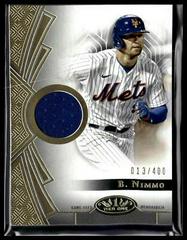 Brandon Nimmo #T1R-BN Baseball Cards 2023 Topps Tier One Relics Design A Prices