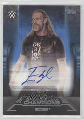 Edge [Black] Wrestling Cards 2021 Topps WWE Undisputed Grand Slam Champions Autographs Prices