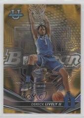 Dereck Lively II [Gold Lava] #1 Basketball Cards 2022 Bowman University Best Prices