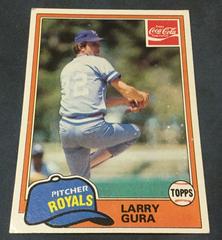 Larry Gura #3 Baseball Cards 1981 Coca Cola Prices
