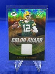 Aaron Rodgers [Prime] Football Cards 2022 Panini Zenith Color Guard Prices