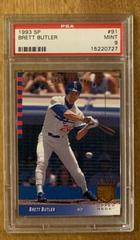 Brett Butler #91 Baseball Cards 1993 SP Prices