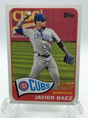 Javier Baez #T65-12 Baseball Cards 2021 Topps 1965 Redux Prices