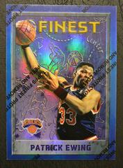 Patrick Ewing [Refractor w Coating] #243 Basketball Cards 1995 Finest Prices