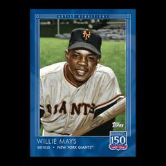 Willie Mays #93 Baseball Cards 2019 Topps 150 Years of Baseball Prices