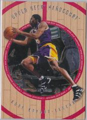 Kobe Bryant #1 Basketball Cards 1998 Upper Deck Hardcourt Prices