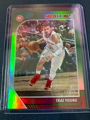 Trae Young [Green] #1 Basketball Cards 2019 Panini Hoops Prices