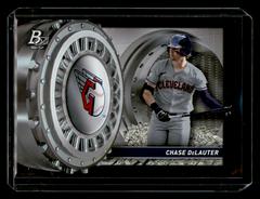 Chase DeLauter Baseball Cards 2023 Bowman Platinum Treasures in the Vault Prices