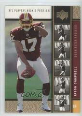 Jason Campbell [Gold] #26 Football Cards 2005 Upper Deck Rookie Premiere Prices