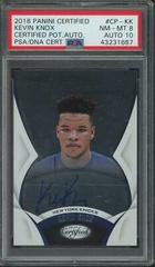 Kevin Knox #CP-KK Basketball Cards 2018 Panini Certified Potential Autographs Prices