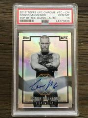 Conor McGregor [Autograph] Ufc Cards 2017 Topps UFC Chrome Top of the Class Prices