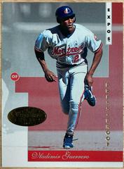 Vladimir Guerrero [Gold Press Proof] #110 Baseball Cards 1996 Leaf Signature Prices