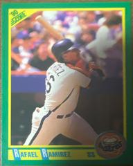 rafael ramirez #42 Baseball Cards 1990 Score Prices