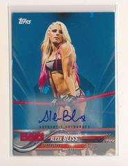 Alexa Bliss [Blue Autograph] Wrestling Cards 2018 Topps WWE Then Now Forever Prices