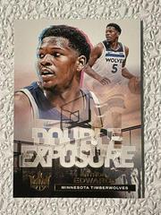 Anthony Edwards #28 Basketball Cards 2023 Panini Court Kings Double Exposure Prices