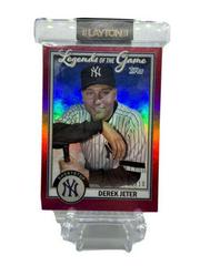 Derek Jeter [Red] Baseball Cards 2023 Topps Legends of the Game Prices
