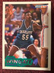 David Wingate #24 Basketball Cards 1993 Fleer Prices