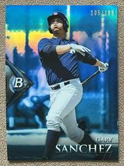 Gary Sanchez [Blue Refractor] Baseball Cards 2014 Bowman Platinum Chrome Prospects Prices