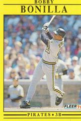 Bobby Bonilla #34 Baseball Cards 1991 Fleer Prices