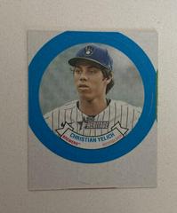 Christian Yelich Baseball Cards 2022 Topps Heritage 1973 Candy Lids Prices