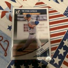 Nolan Ryan [The Ryan Express Blank Back] Baseball Cards 2018 Panini Donruss Prices