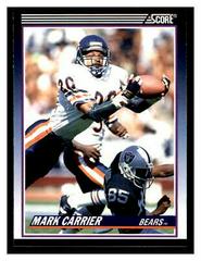 Mark Carrier #82T Football Cards 1990 Panini Score Supplemental Prices
