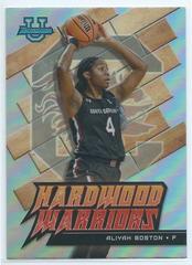 Aliyah Boston #HW-22 Basketball Cards 2022 Bowman University Best Hardwood Warriors Prices