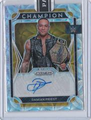 Damian Priest [Premium Box Set Prizm] #CS-DPS Wrestling Cards 2022 Panini Prizm WWE Champion Signatures Prices