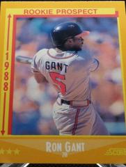 Ron Gant #647 Baseball Cards 1988 Score Prices