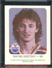 Wayne Gretzky [Long Hair in Order] #99 Hockey Cards 1981 Oilers Red Rooster Prices