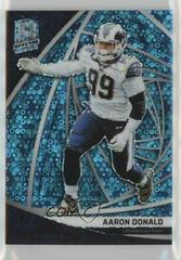 Aaron Donald [Neon Blue] #62 Football Cards 2019 Panini Spectra Prices