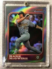 Mark McGwire [Refractor] Baseball Cards 1997 Bowman Chrome Prices